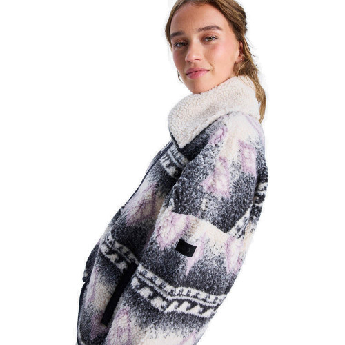 Roxy Γυναικείο μπουφάν Feels Like Winter - Oversized Sherpa Zip Jacket